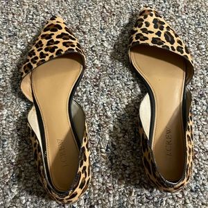 Like new leopard print flats- 2024